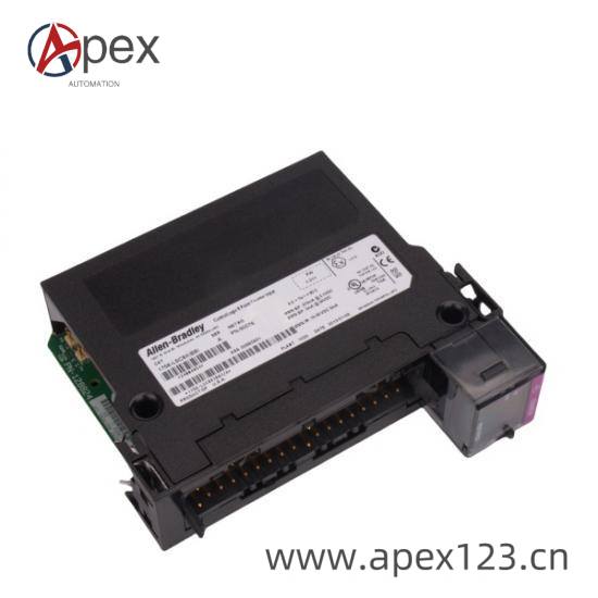 Front view of 1756-LSC8XIB8I module