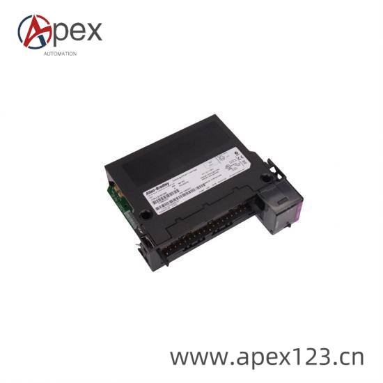 Side view of 1756-LSC8XIB8I module