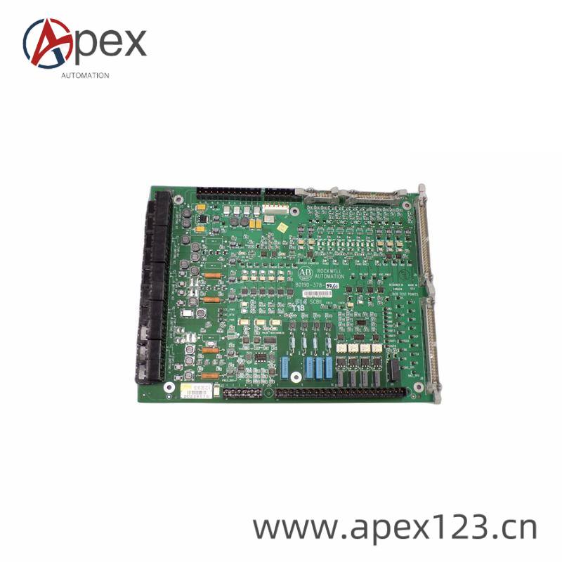 Front view of 80190-380-02-R PLC Module