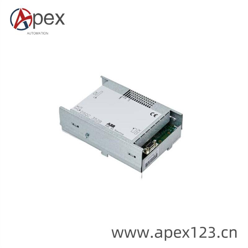 ABB 3HNE control module front view