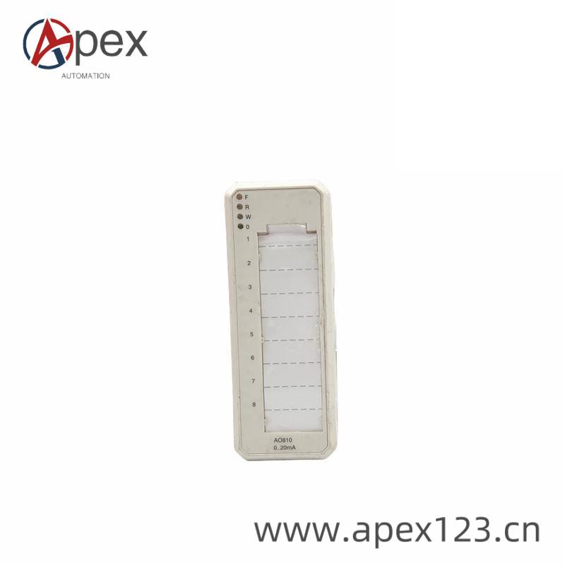 ABB AO810 module front view
