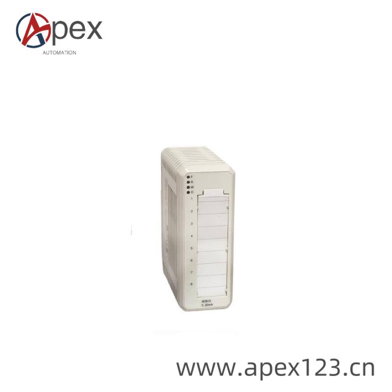 ABB AO810 module in control system