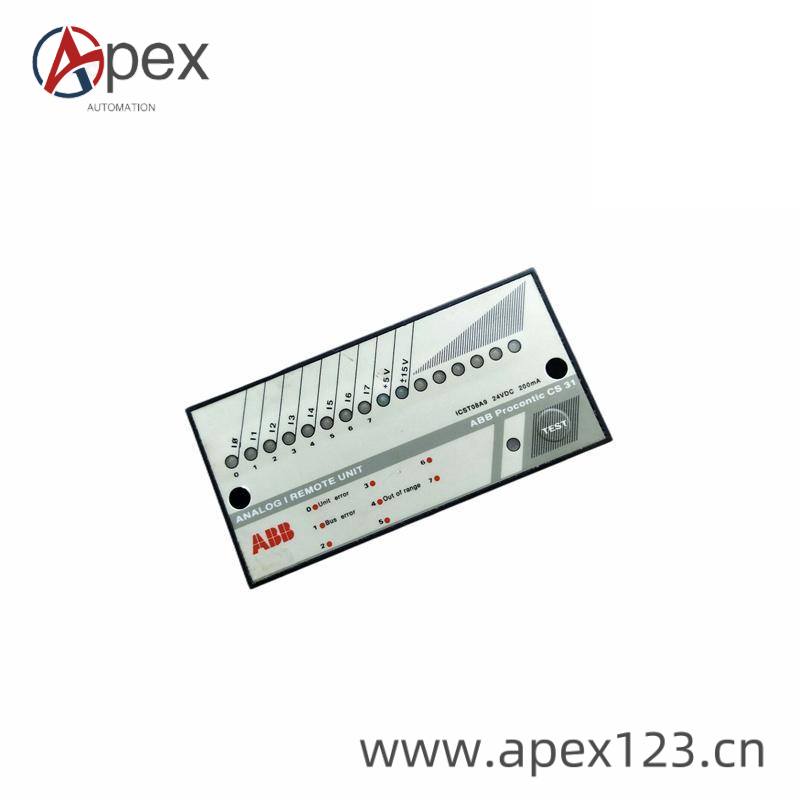 ABB ICST08A9 Front View
