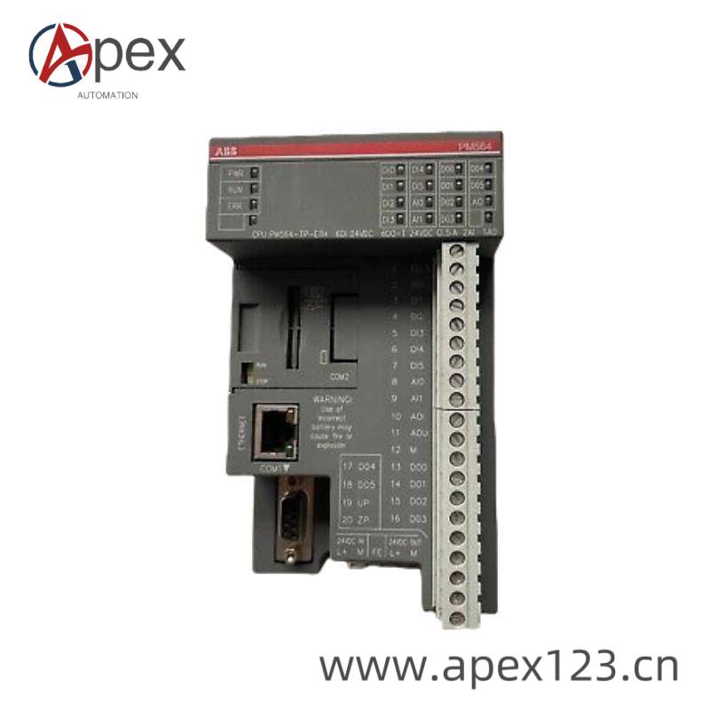 ABB PM783F installation example