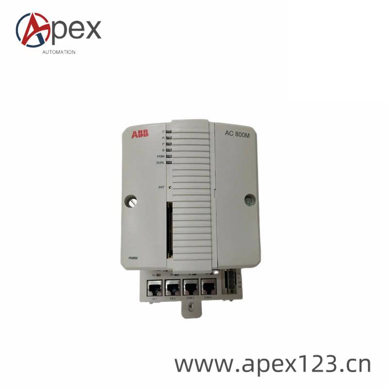 ABB PM866K01 front view