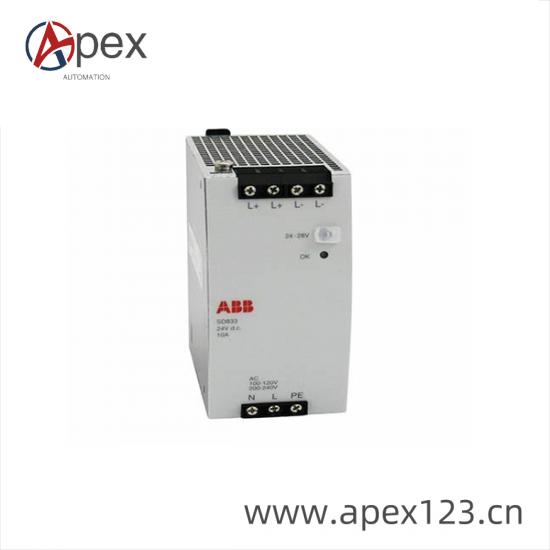 ABB SD822 3BSC610038R1 Front View