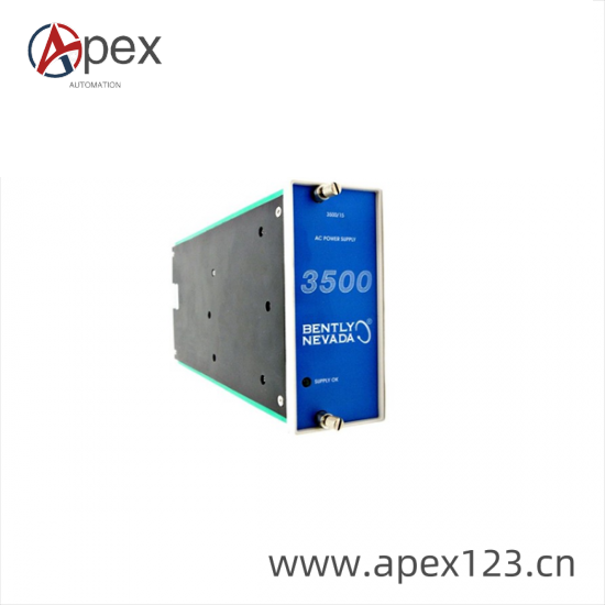 BENTLY 3500/15 Technical Diagram