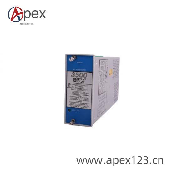 BENTLY 3500/15 Module Front View