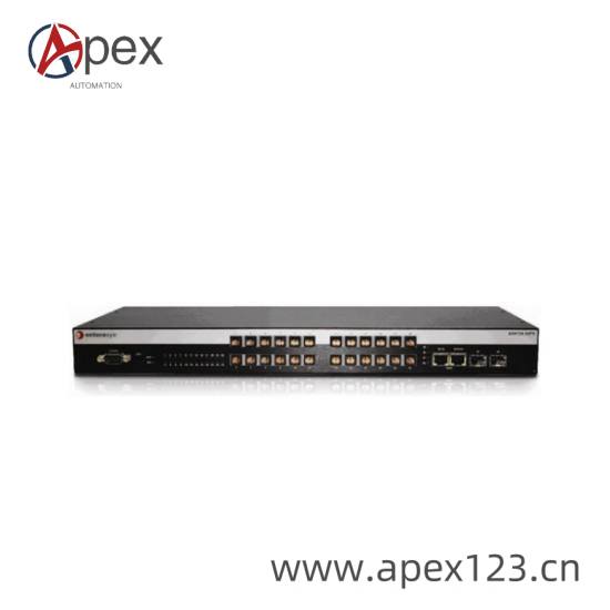 Side view showing ports