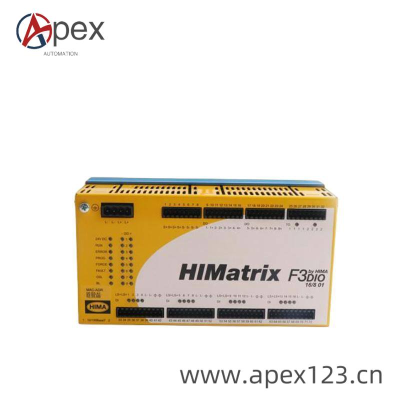 HIMA X-DI1601 side view