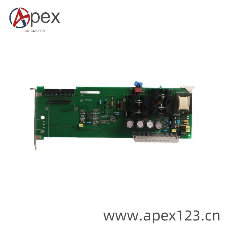 Front view of 3A99132G01 module