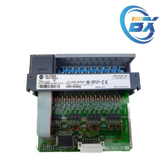 Front view of 1746-IB16 module
