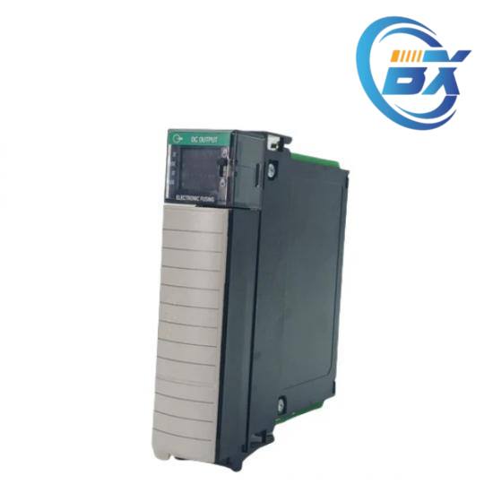 Side view of 1756-OB16E module