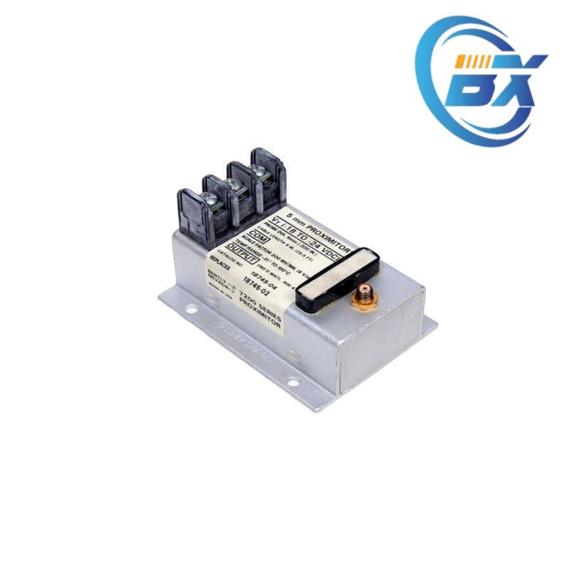 BENTLY Vibration Sensor Front View