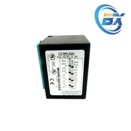 GE IC670MDL640 Front View