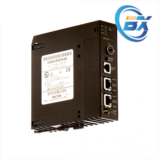 GE IC693CPU374 Front View