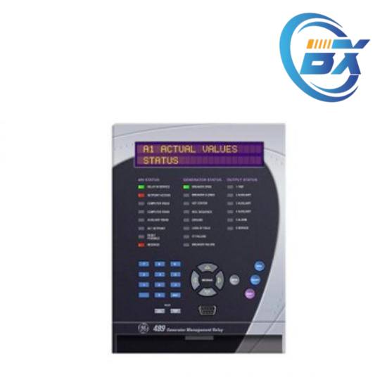 GE SR489-P5-HI-A20 Front View
