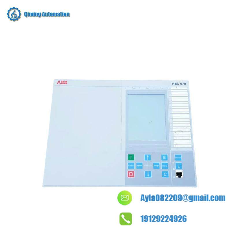 ABB REC670 I/O Module Front View