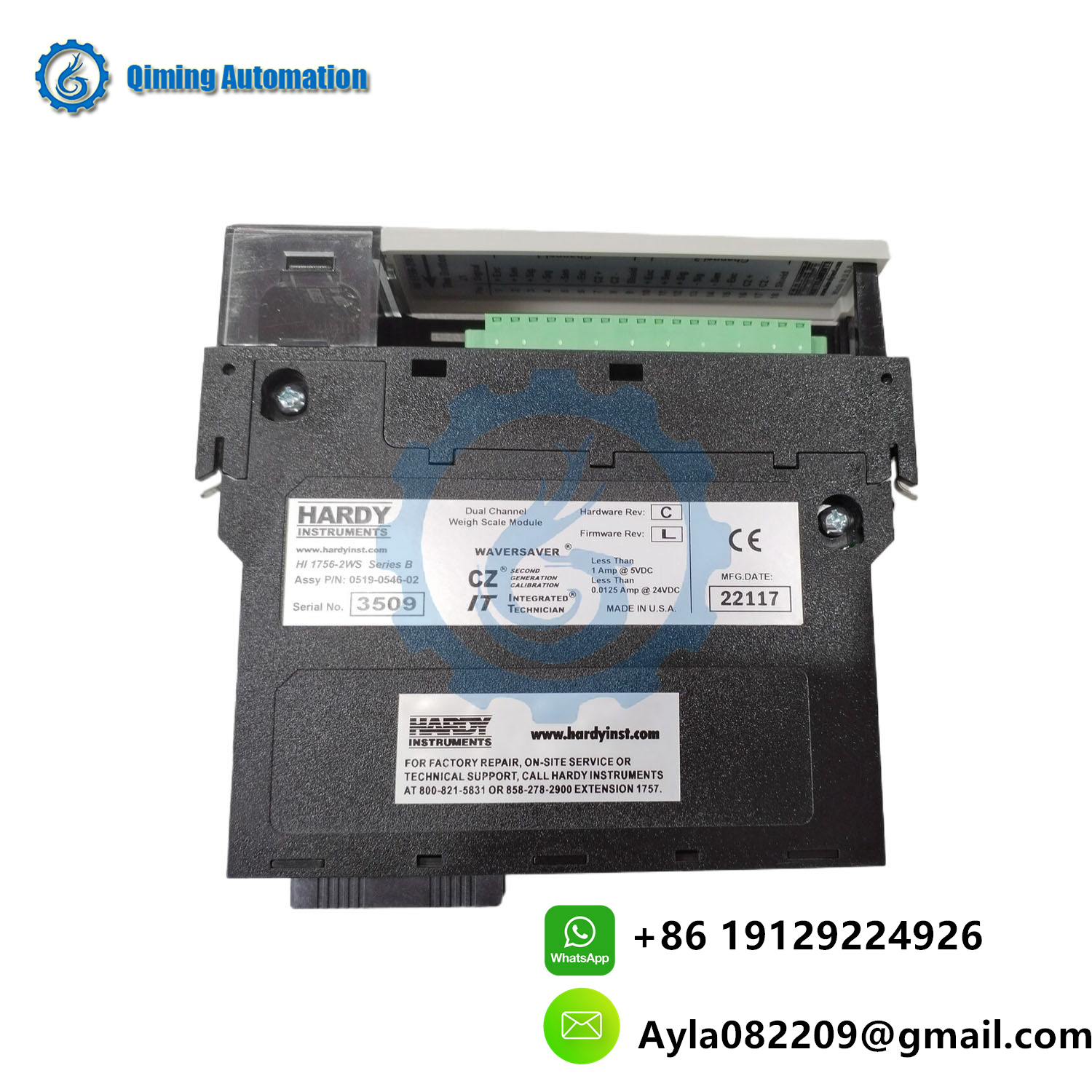 1756-2WS Weighing Module