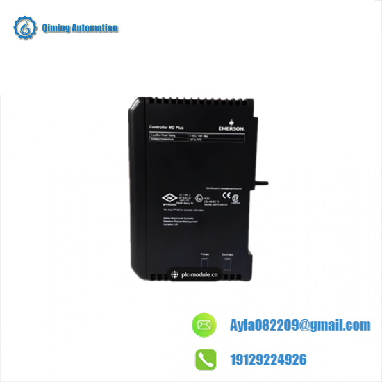 EMERSON VE3007 Industrial Control Module