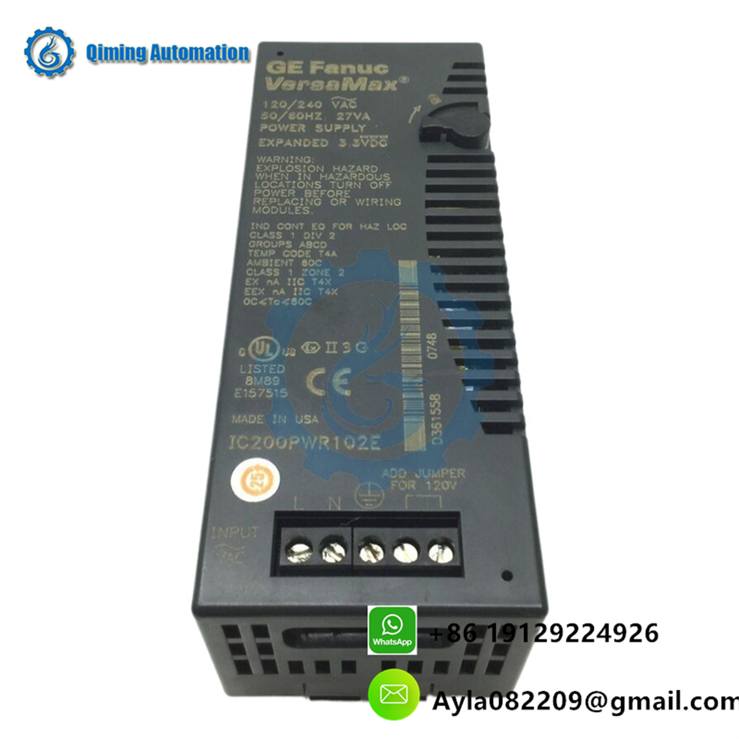 GE IC200PWR012D Power Module