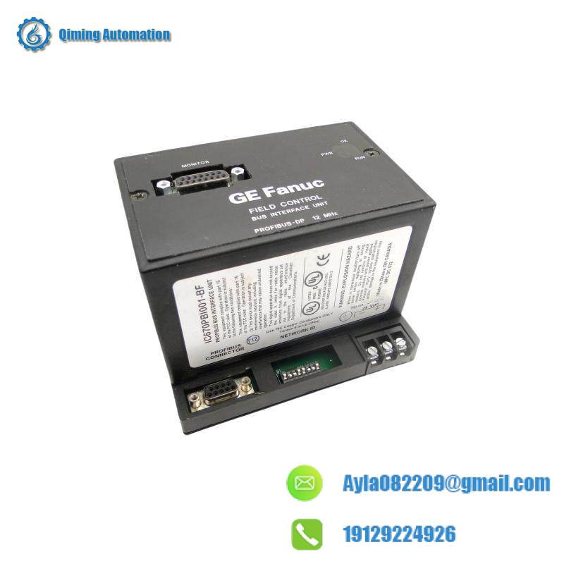 GE IC670PBI001 Module