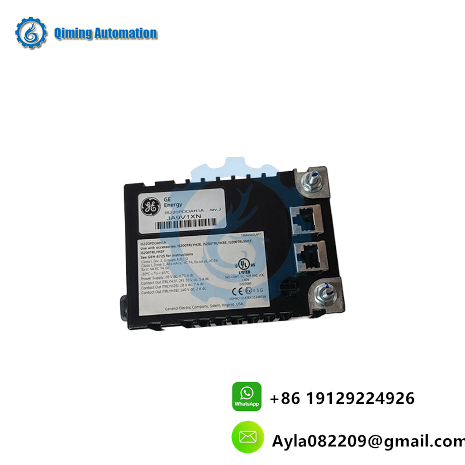 GE IS220PDOAH1A Relay
