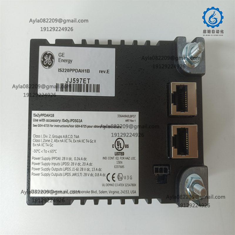 GE IS220PPDAH1B Module