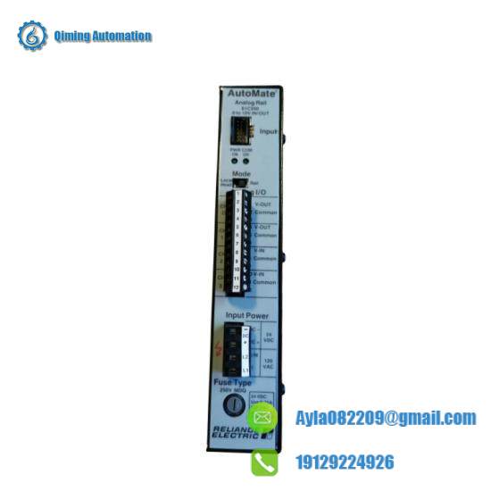 RELIANCE ELECTRIC WR-D4005 Front View