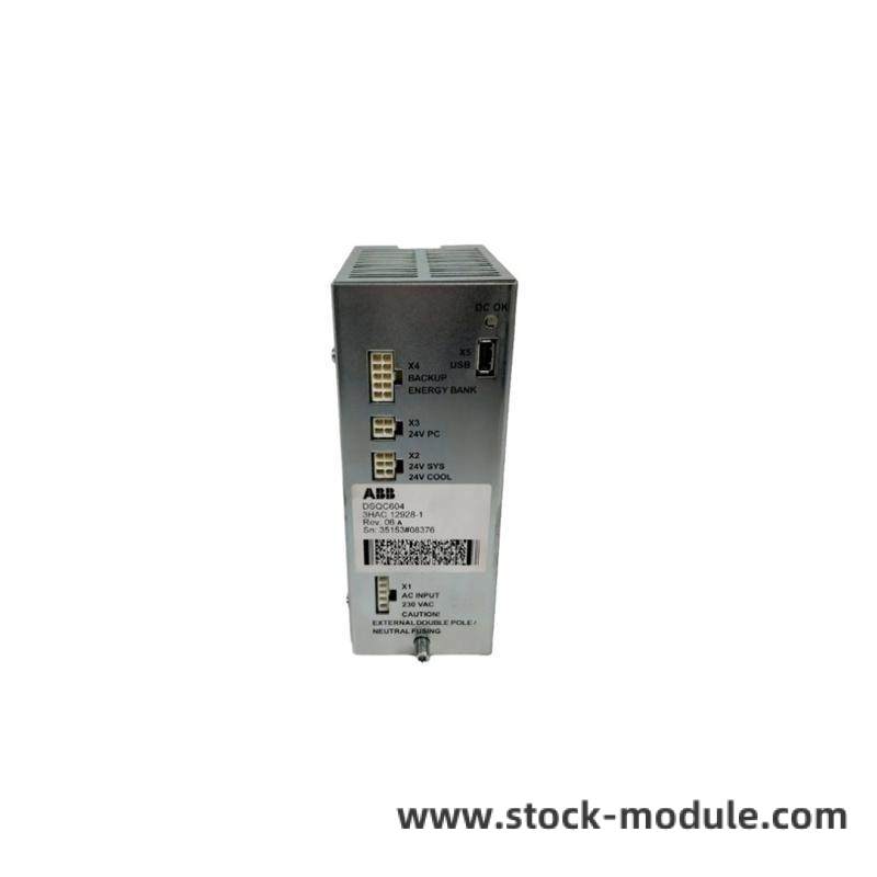 ABB Power Supply Front View