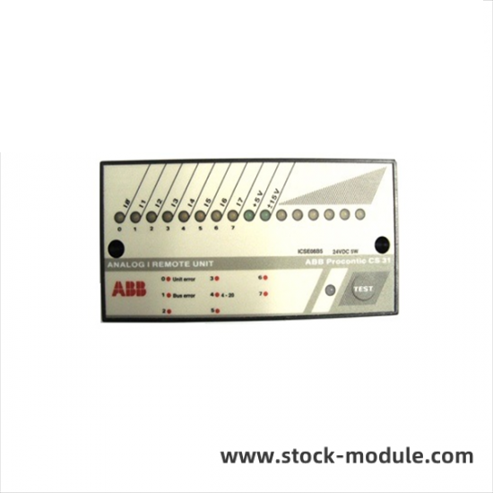 ABB ICSE08B5 Module Diagram