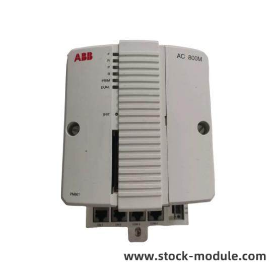 ABB PM861K01 Connector Details