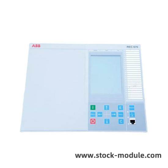 ABB REC670 Front View