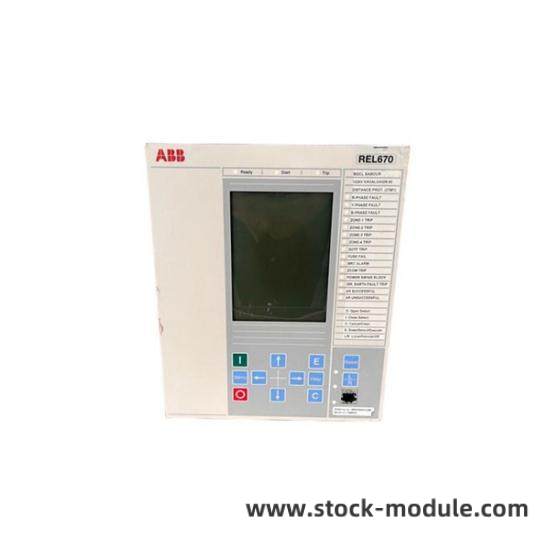 ABB RET670 Front View
