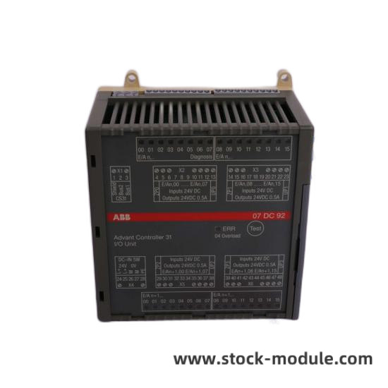 ALSTOM Control Module Front View