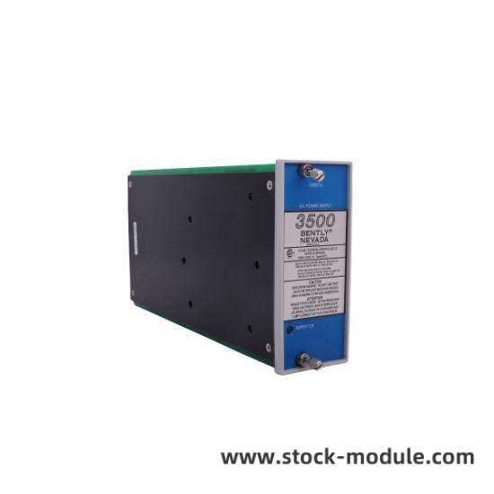 BENTLY 3500/15 Module Front View