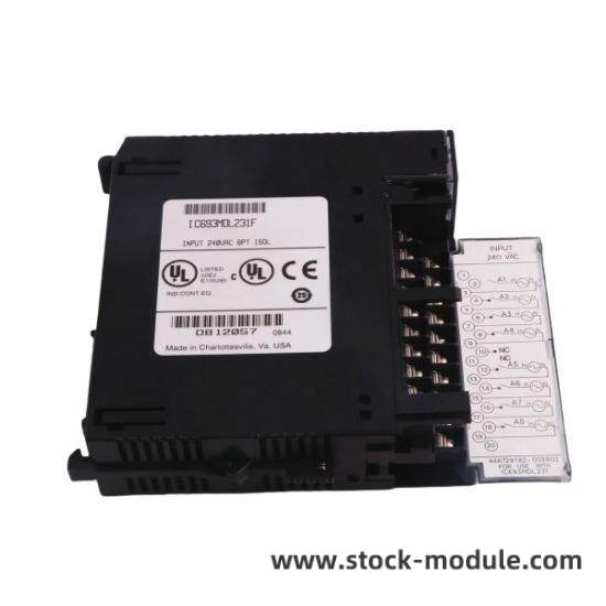 GE IC693MDL231 Front View