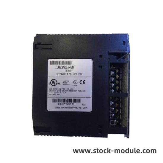 GE IC693MDL740 Front View