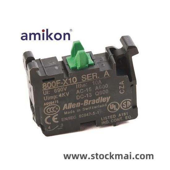 ABB 800F-X10 Industrial Contact Block