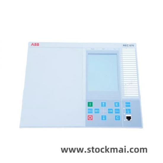 ABB REC670 Bay Control Display