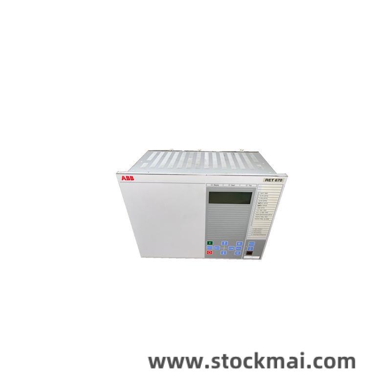 ABB RET670 Front View
