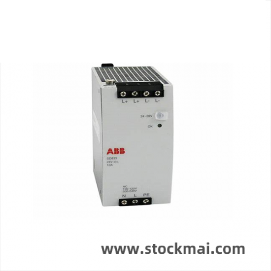 ABB SD822 Front View
