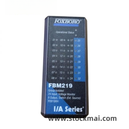 FOXBORO FBM219 Front View