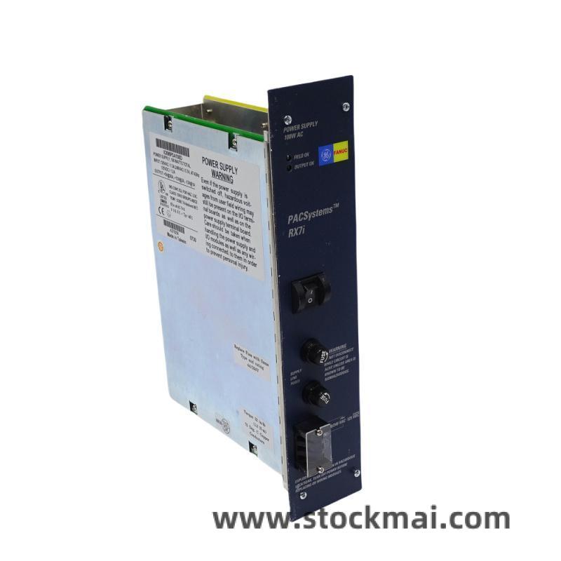 GE IC698PSA100 Front View