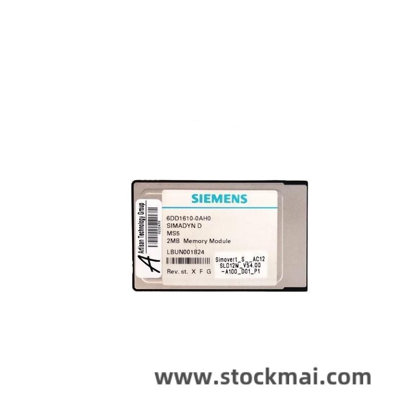 Siemens 6DD1610-0AH0 Main View