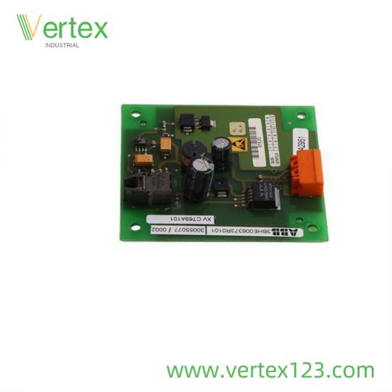 ABB 3BHE006373R0101 XV Front View