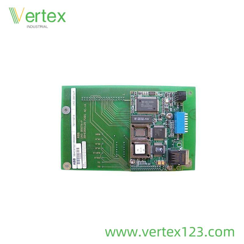 ABB Excitation Board Front View