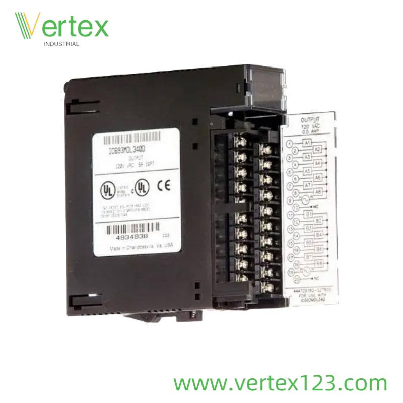 GE IC693MDL340 Front View