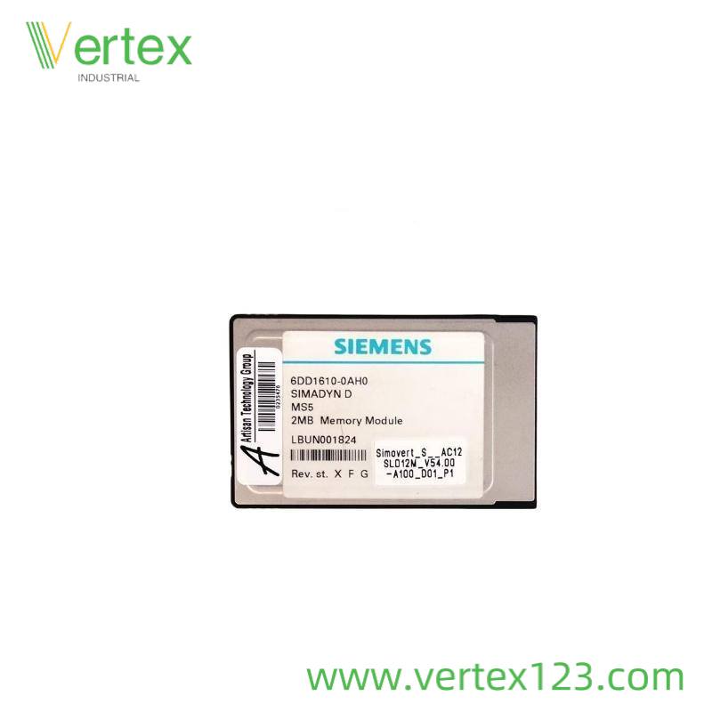 Siemens 6DD1610-0AH0 Front View
